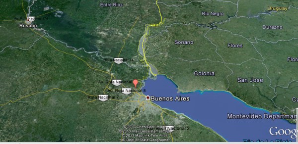 Tigre, Buenos Aires eyaleti, Argentina - Google Haritalar - Google Chrome 18.04.2013 002002