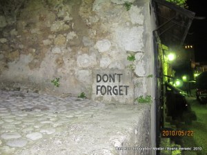 Mostar unutma yazısı (2)