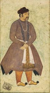 http://en.wikipedia.org/wiki/Akbar#mediaviewer/File:Portrait_of_Akbar_by_Manohar.jpg